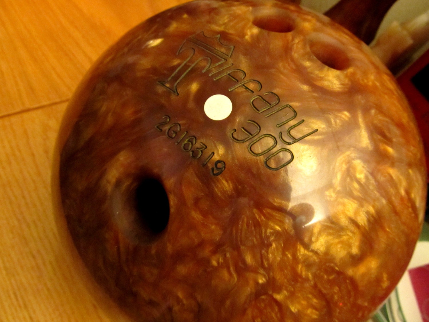 Bowling Ball Vintage 1970's Tiffany 300 Bowling Ball 12LB Etsy