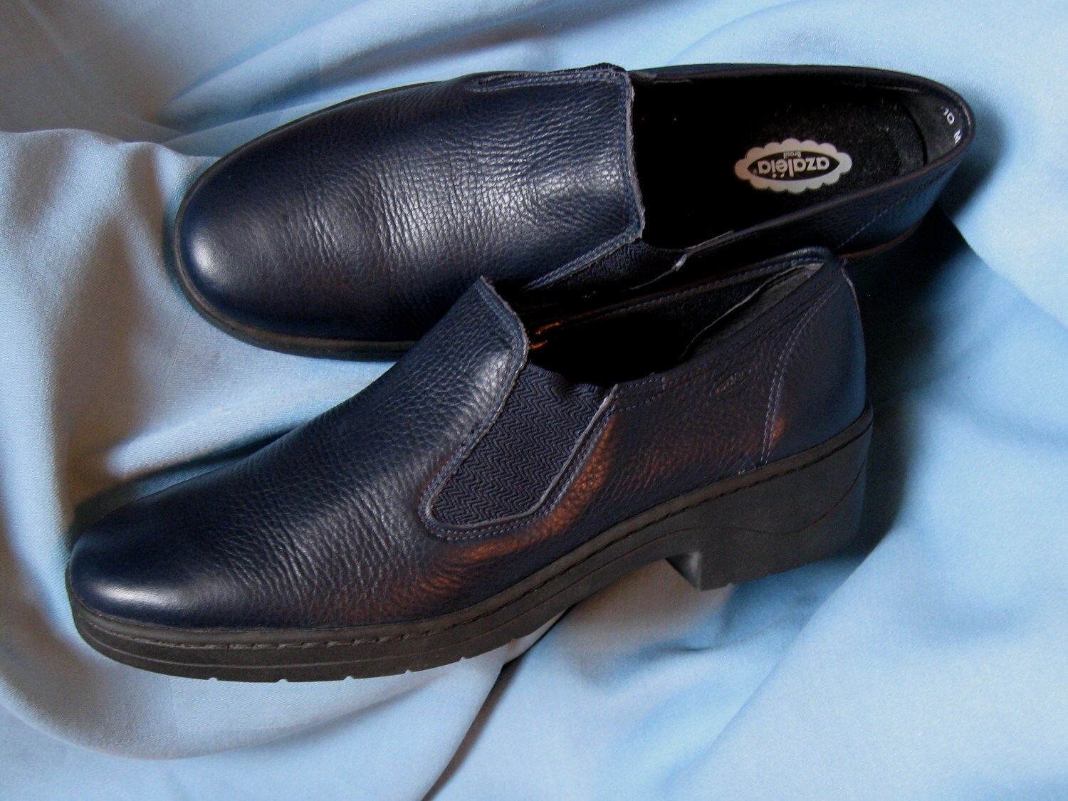 VINTAGE Leather Shoe Loafers /Azaleia Women's Slip on size Etsy