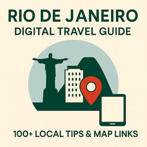 Rio de Janeiro Travel Guide PDF | 100+ Must-See Spots & Insider Travel Advice  |   Map Links | Downloadable and shareable PDF holiday.