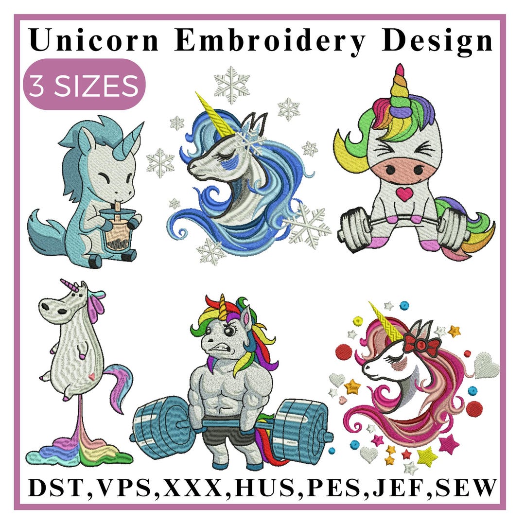 Unicorn Dress with Golden Eyebrow Embroidery main image 0