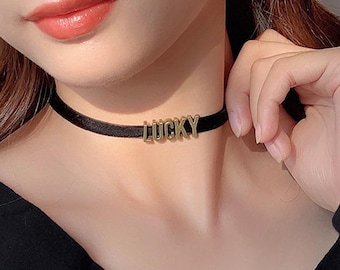 Hide necklace H-brass // Necromance Hidestyle necklace