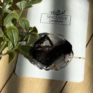 Handmade Resin Phone Grips | Luxe Kindle Grip – Gold Flakes, Marble, & More