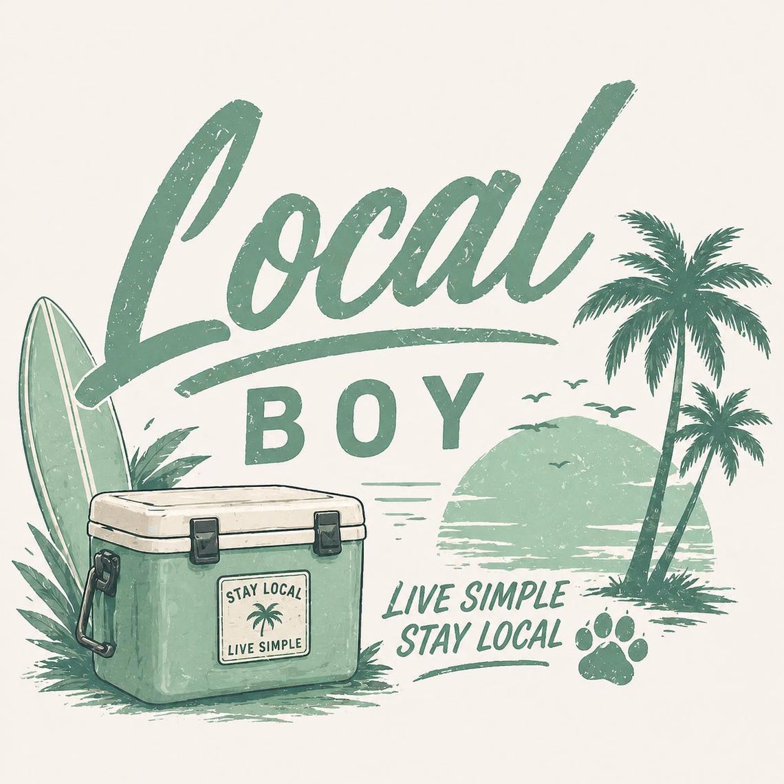Local Boy Live Simple Stay Local - Etsy