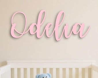 Baby Name Sign, Wooden Name Sign,Nursery Name Sign,Custom Wood Sign, Wooden Letters, Wooden Sign,Wood Name Sign Name,Nursery Sign Baby Name
