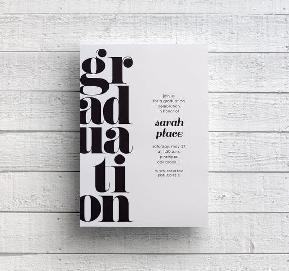 Graduation Announcements Graduation Invitation Graduation Etsy