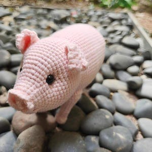 Pig crochet pattern. English Pattern, Crochet Pattern, Amigurumi  Crochet Patterns ,Crochet Pattern, Plushie Pattern quick and easy pattern