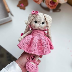 Little Bunny Crochet Pattern PDF – Amigurumi Baby Rabbit – Cute Spring Bunny Toy – Easy Plushie DIY – Instant Download