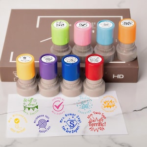 Custom Teacher Stamps, Teacher grading stamp, Teacher Approves Stamp, Personalized teacher stamp, elementary school,Accommodations Stamp,