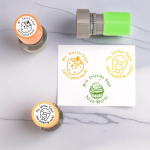 Custom Teacher Stamps Feedback Stamp,Custom Teacher Stamp, Personalized Teacher Stamp, Check By Stamp,Custom Teacher Grading Stamp,Classroom