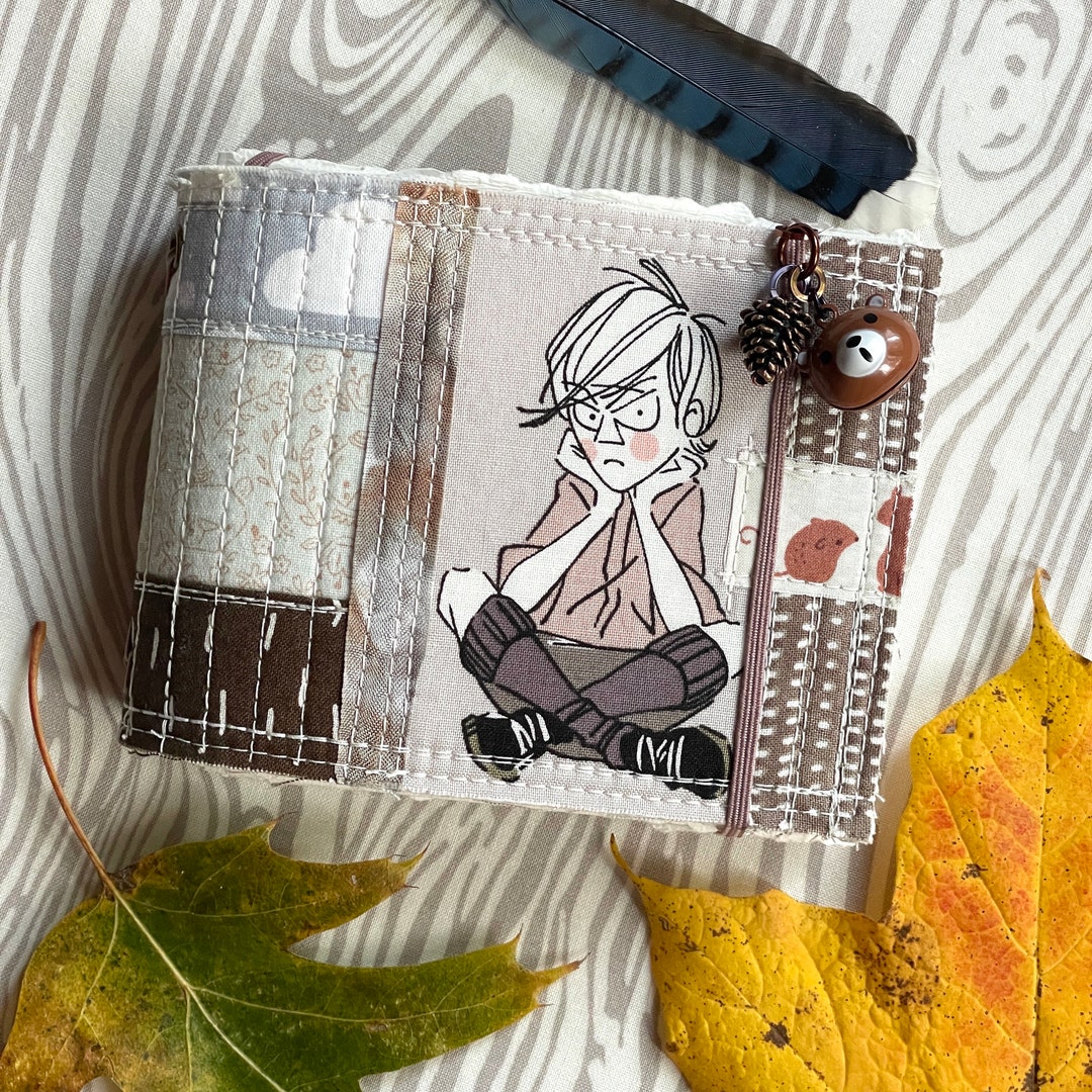Little Boys Pocket Mouse Fauxdori | TINY Watercolor Travelers Notebook