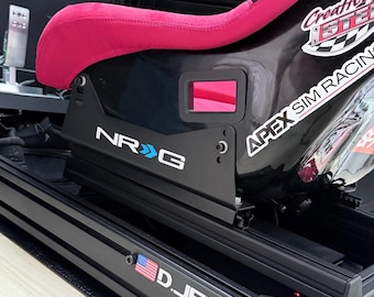 Customized Name/Flag Plate For Sim Rig