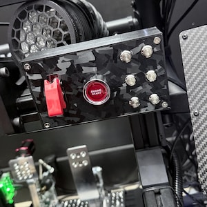 Sim Racing Button Box Start box