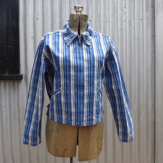 Levis plaid jacket, the 80's does the 50's