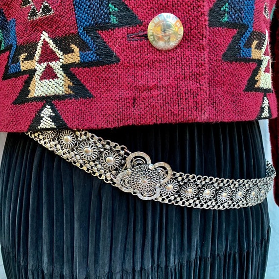 Vintage, Turkish, silver belt