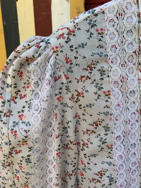 Victorian style blouse, hand made - image 8