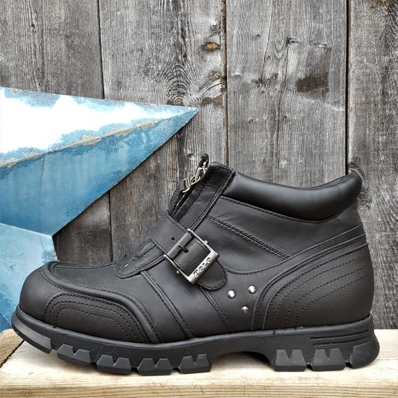 biker hiker boots