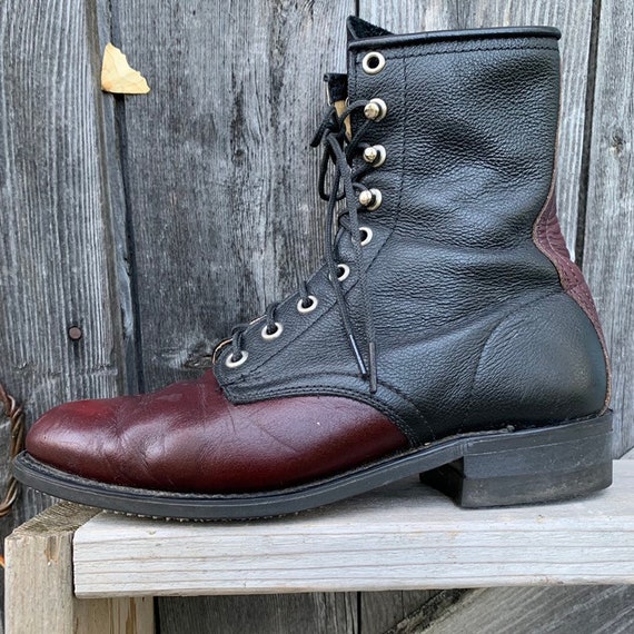 boulet lace up boots