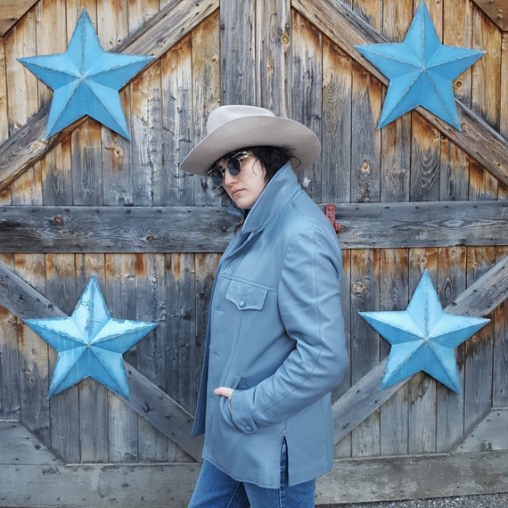 1970's western, leather jacket