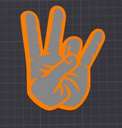 Vol for Life Hand Sign - Etsy