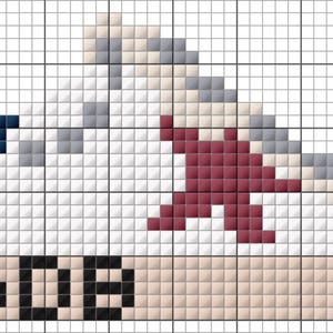 Gráfico de bordado digital Golden Goose