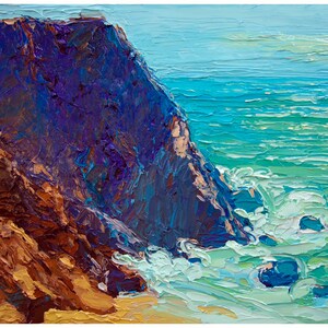 Californian Beach Open Edition Print - On One to California 8 X 10