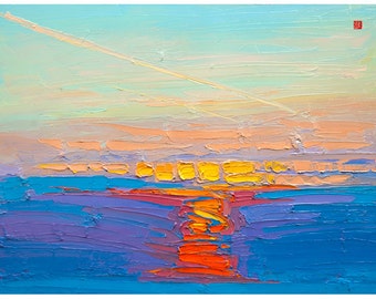 Open Edition Print - Spanish Blue - 8X10 - landscape