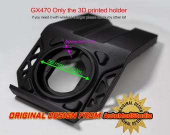 GX470 Lexus 3D printed for YOUR wireless charging holder go in ashtray slid