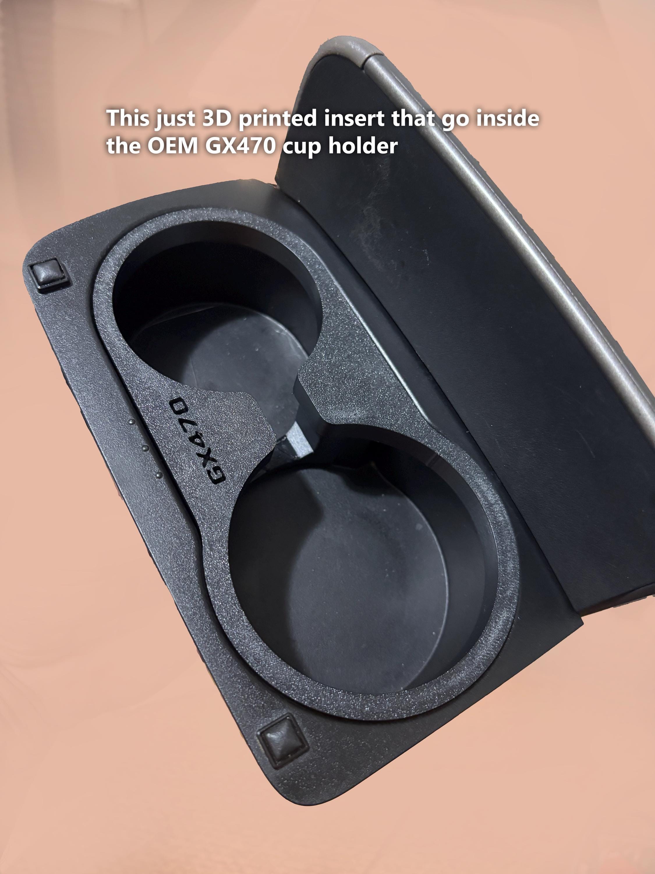 Lexus GX470 (2003-2009) 3D Printed Cup Holder Insert Upgrade - Etsy