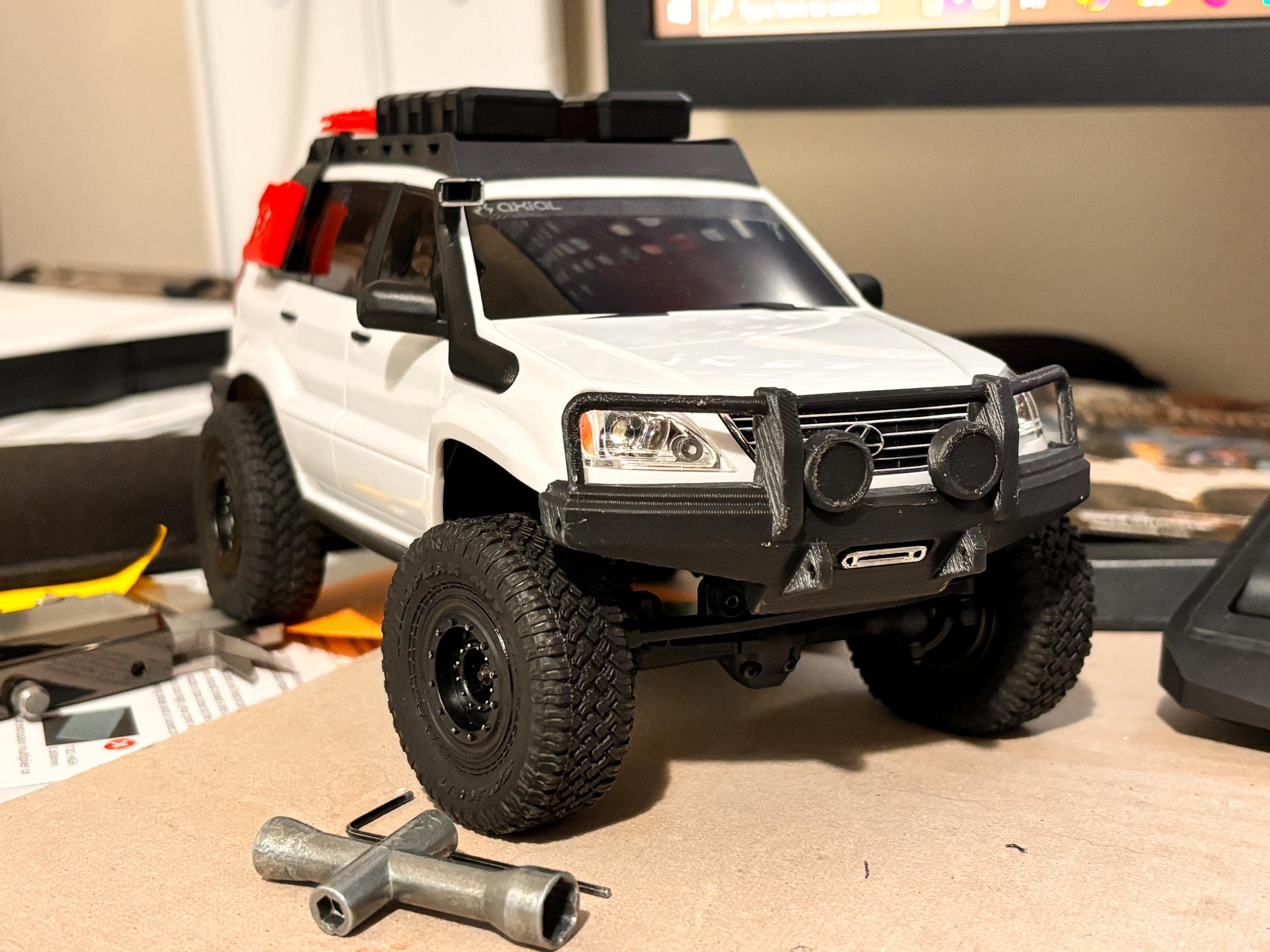 SCX24 Lexus GX470 Bumpers With Free Grilles - Etsy