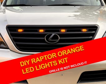 GX470 Grille LED Light Kit Compatible with OEM Lexus Grille