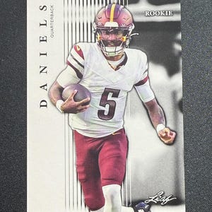 Jayden Daniels 2024 Leaf Rookie RC 10 count lot