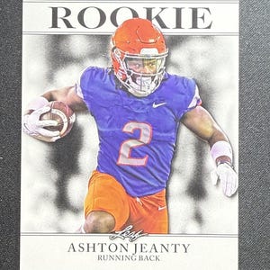 Ashton Jeanty 2024 Leaf Rookies RA49 RC 10 count lot