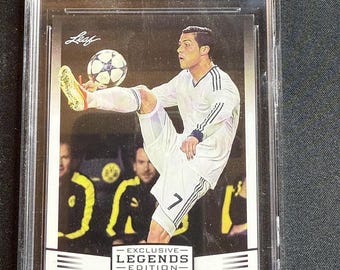 2020-21 Topps Chrome UEFA Champions Golazo Cristiano Ronaldo PSA