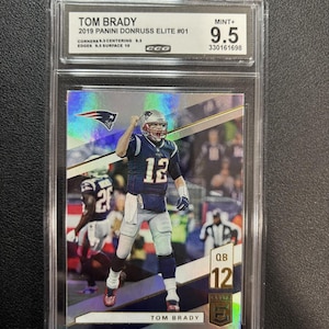 Tom Brady 2019 Donruss Panini Donruss Elite CCG 9.5