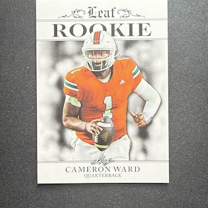 Cam Ward 10 count lot 2024 Leaf Rookie RA58 RC 10 count Tennessee Titans