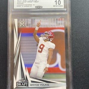 Bryce Young 2023 Leaf Draft B27 CCG 10 RC
