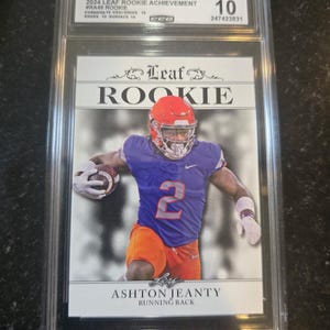 2024 Leaf Rookie Achievement Ashton Jeanty CCG 10