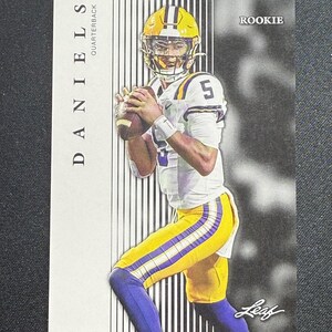 Jayden Daniels 2024 Leaf Rookie RC 10 count lot