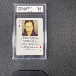 Marilyn manson autograph - Etsy 日本