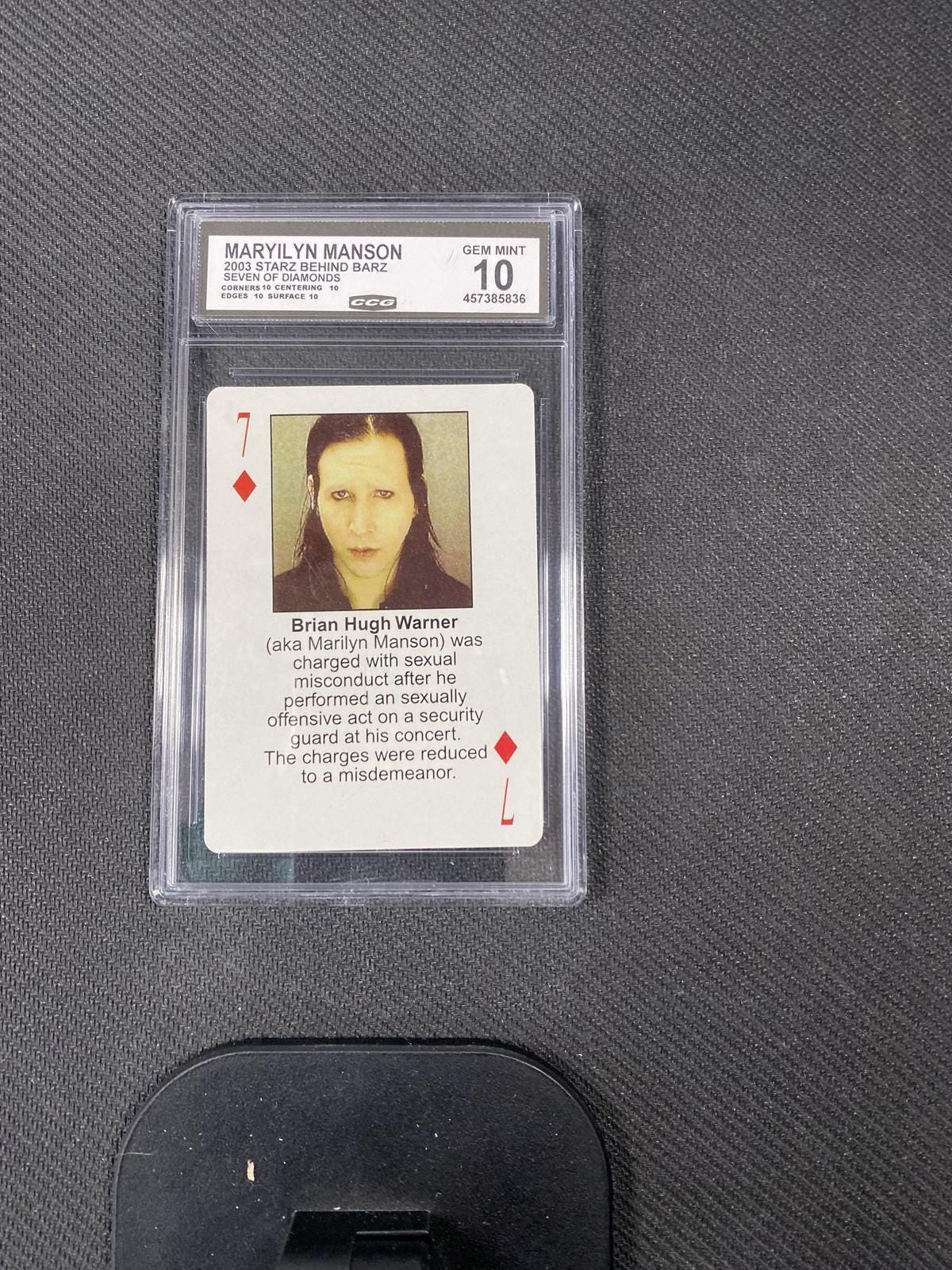 Marilyn manson autograph - Etsy 日本