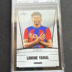 Lamine Yamal 2024 Leaf Silver Rookie CCG 10 RC