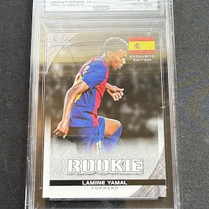 Lamine Yamal 2024 Leaf Rookie Flag CCG 10 RC