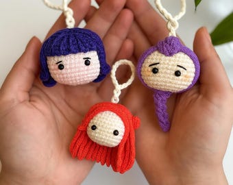 アクセサリー kiyomin244 Rumi Zoey Mira Huntrix Amigurumi/crochet Pattern Keychain Kpop