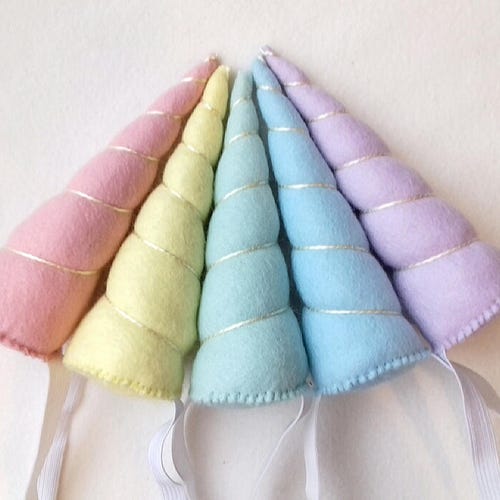 Pastel Unicorn Horn Unicorn Headband Unicorn Costume Etsy