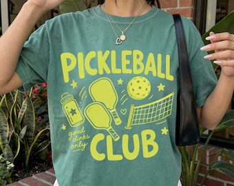 Comfort Colors® Pickleball Shirt, Pickleball Club Shirt, Pickleball Lover Shirt, Pickleball Lover Gift, Pickleball Player Shirt, Pickleball