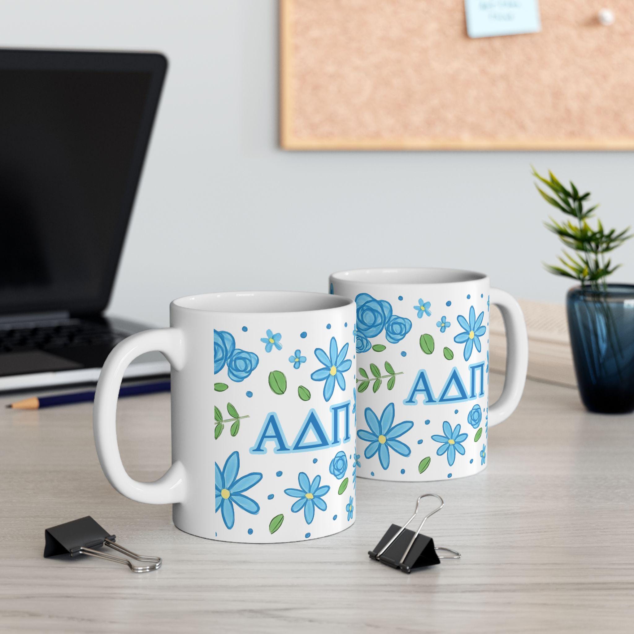 8 oz ceramic travel coffee mug Ceramic Travel Mug, To Go Cup, White & Cream main image 0