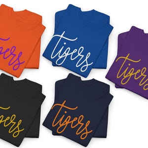 Tigers Graphic Tee: Game Day Unisex T-Shirt