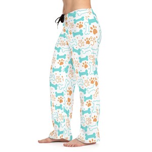 Dog Lover&#39;s Pajama Pants, Cozy Sleepwear, Pet-Themed Lounge Pants, Animal Print PJs, Gifts for Dog Owners, Cute Pajamas