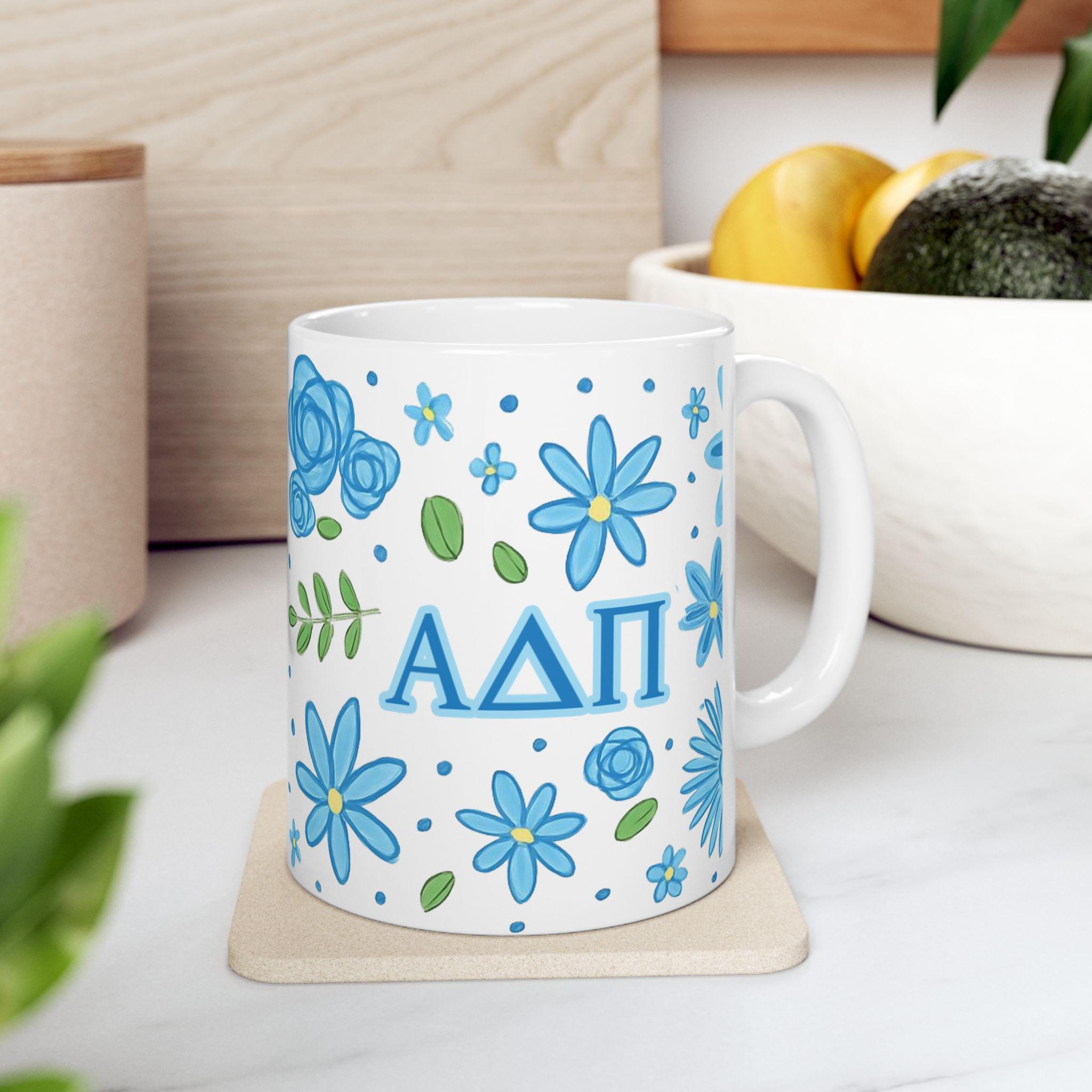 Greek Sorority Mug, Alpha Delta Pi Adpi Drinkware, Adpi Sorority Gift, Fall  Rush Present, Ceramic Cup, Greek Life, Alpha Delta Pi Gifts - Etsy
