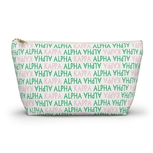 Alpha Kappa Alpha Accessory Pouch: Sorority Travel Organizer
